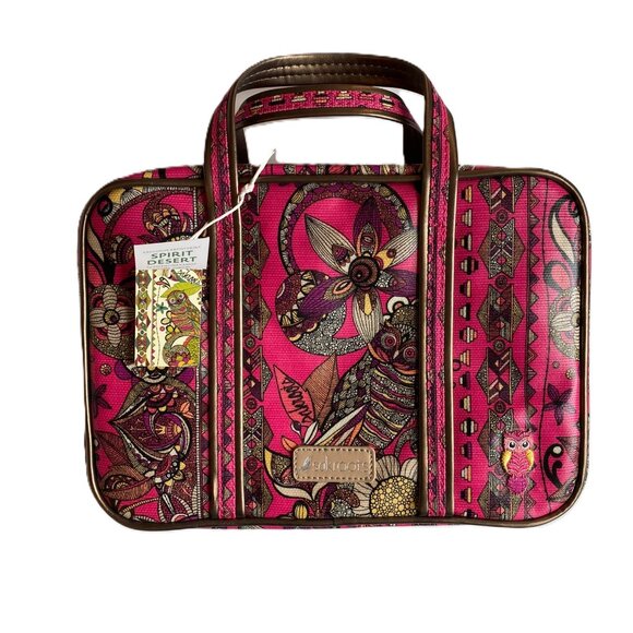 NWT Sakroots Artists Circle Critter Travel Case Cosmetic Bag - Picture 1 of 12